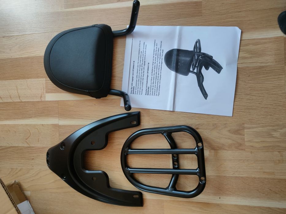 Спинка пасажира для мото, підходить для harley davidson v-rod