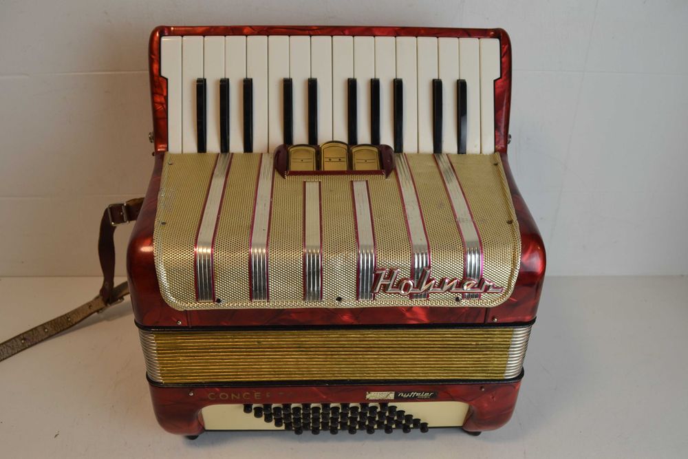 Cordeao Hohner Concerto I 2 Voz 48 Baixos. N 420