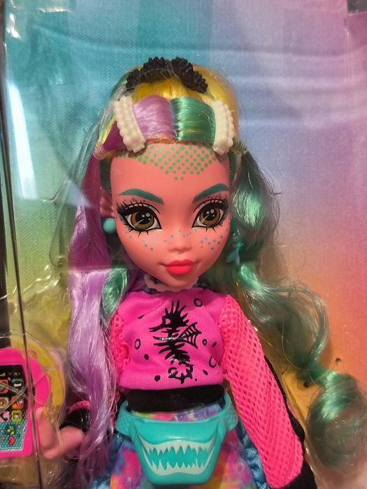 Monster High Draculaura Doll with Pet  Лялька Монстер Хай Дракулаура  з вихованцем колекційна Laguna Лагуна риба рибка