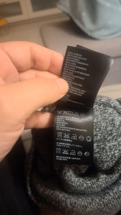 Gorro cinzento mesclado tam único