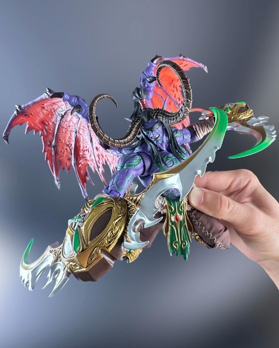 illidan world of warcraft figure