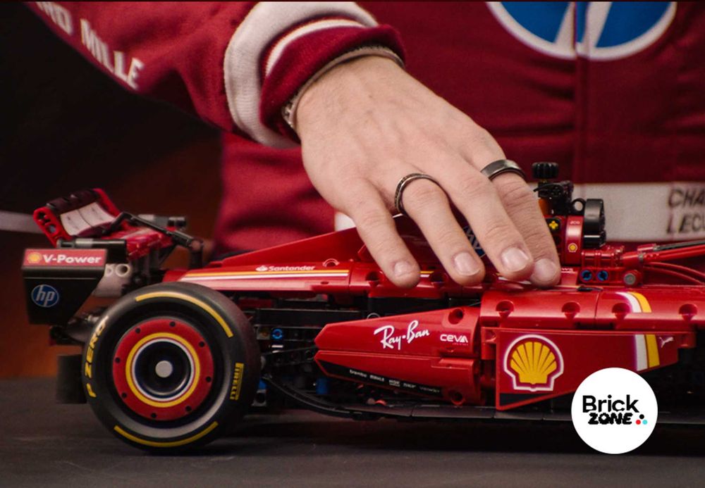 ‼️1361 деталь‼️Конструктор Ferrari F1 SF-24 Car (42207) Болід Формули 1