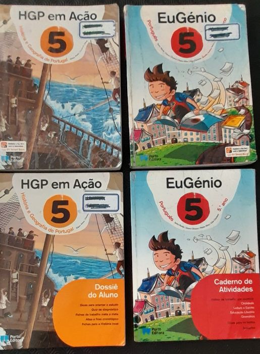 Manuais/livros escolares 5 ano (2023/2024)