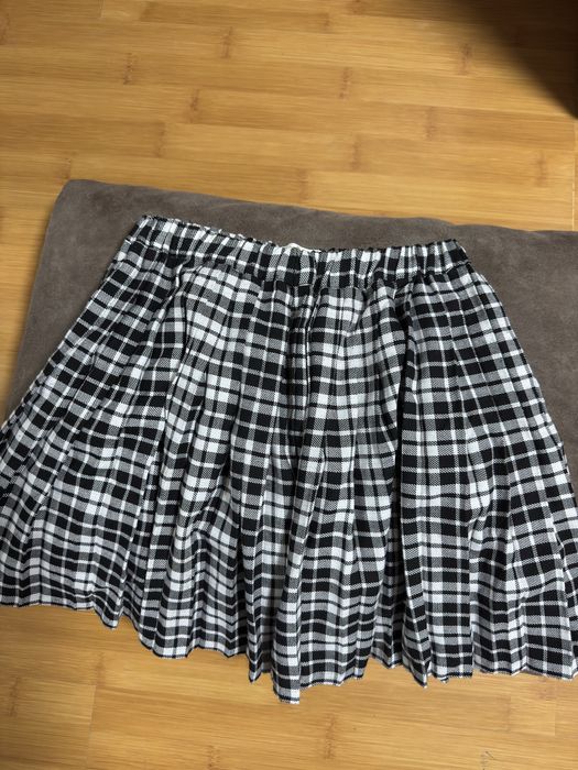 Стильная юбка в клетку (плиссе) — ZESTE DE MODE