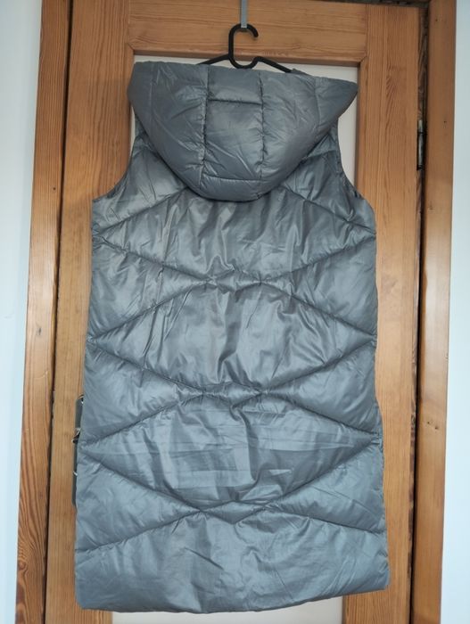 Kamizelka pikowana Reserved r.M srebrna