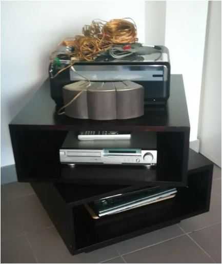 Móvel de Apoio de Sala carvalho escuro