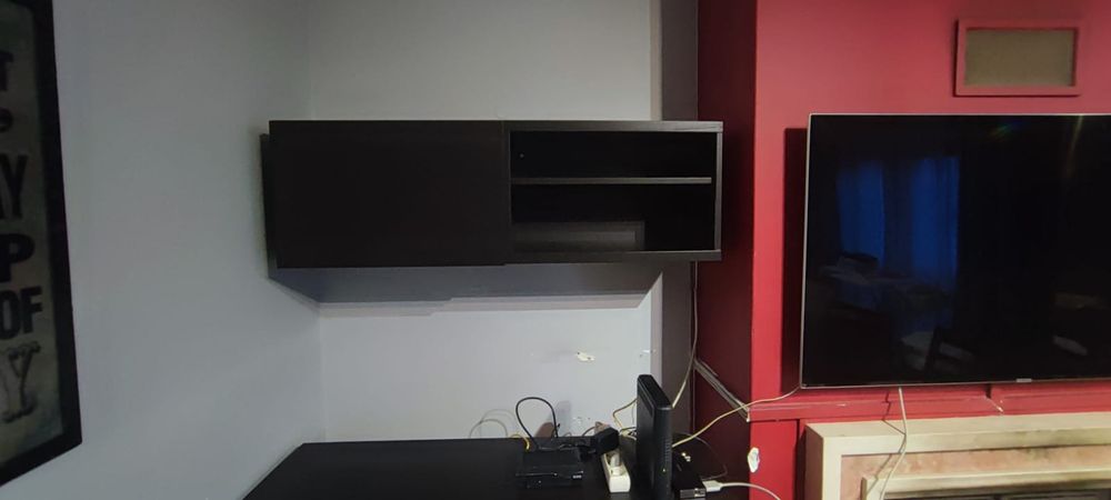 Móvel IKEA l para TV (suspenso ou chão)120cm