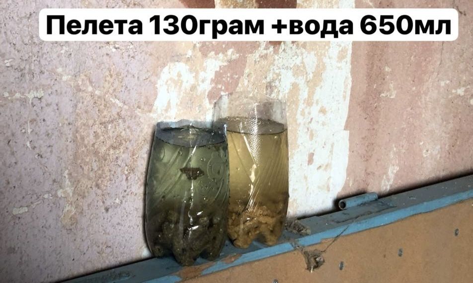 Пелета з соломи льону!