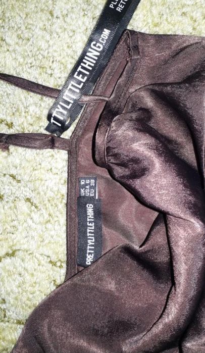 Сукня комбінація нова шоколадного кольору S