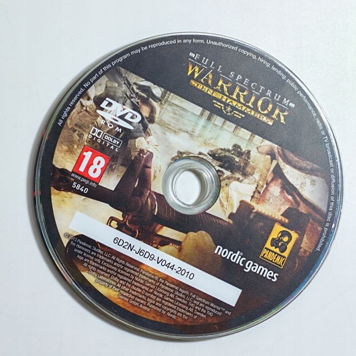 Gra PC - Full Spectrum Warrior Ten Hammers
