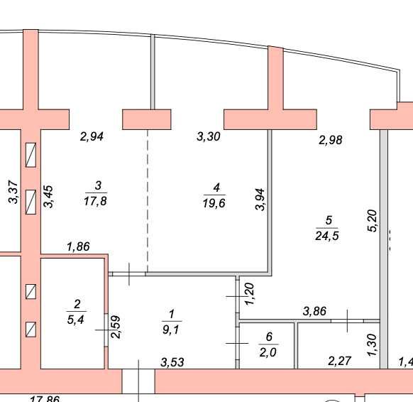 Продаж 2-кімнатної квартири ЖК “Театральний”