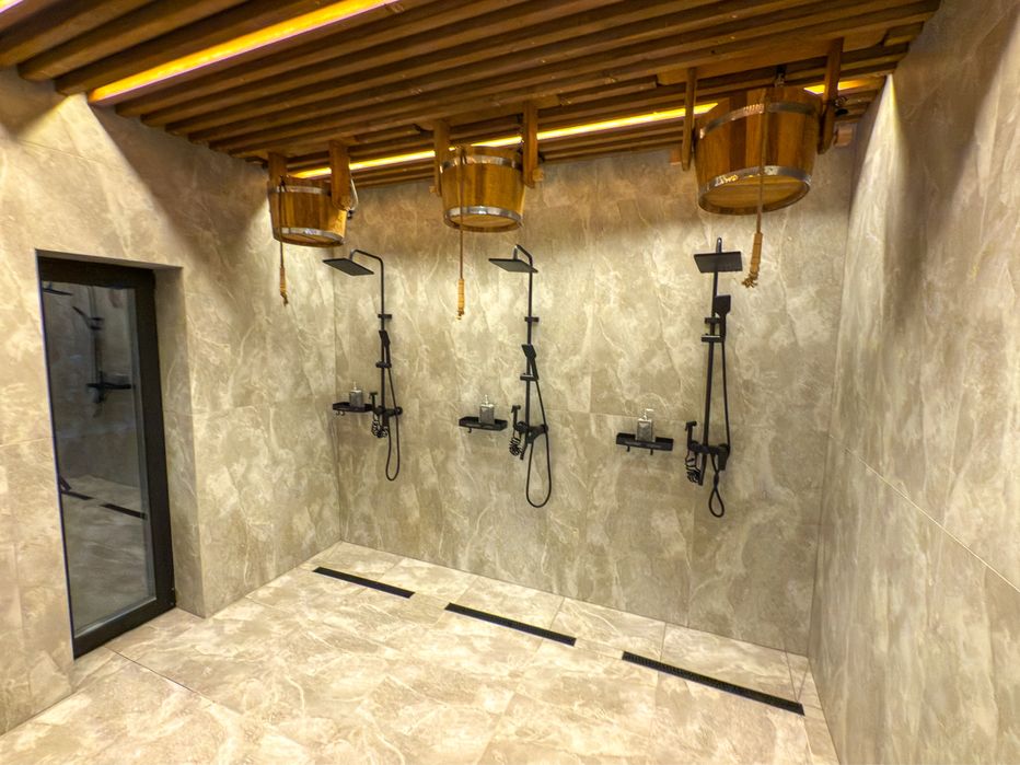 Чан і баня на дровах в Карпатах