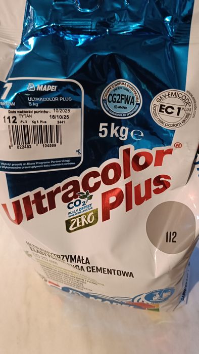 Mapei fuga Ultracolor Plus 112 tytan 5 kg elastyczna
