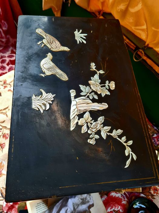 Шкатулка-комод для украшений, дерево, Китай 50г.