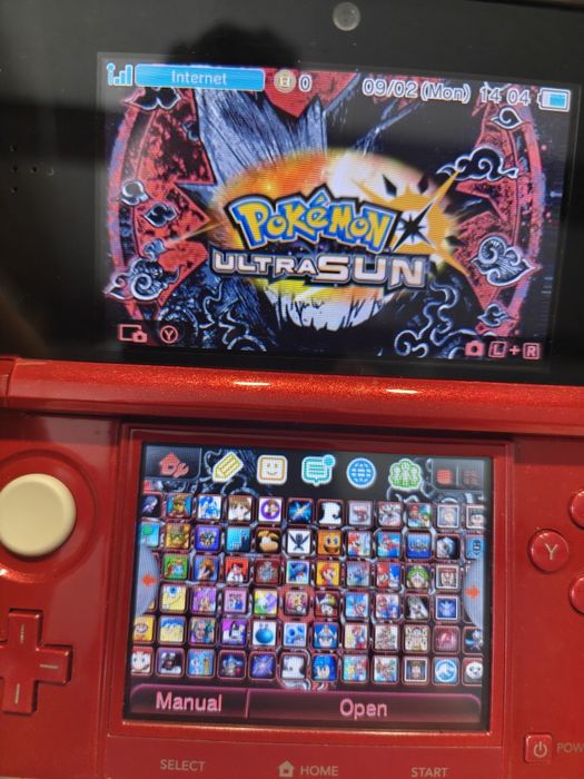 Gra Nintendo 3DS cfw 64gb 250 gier Pokemon Mario Zelda