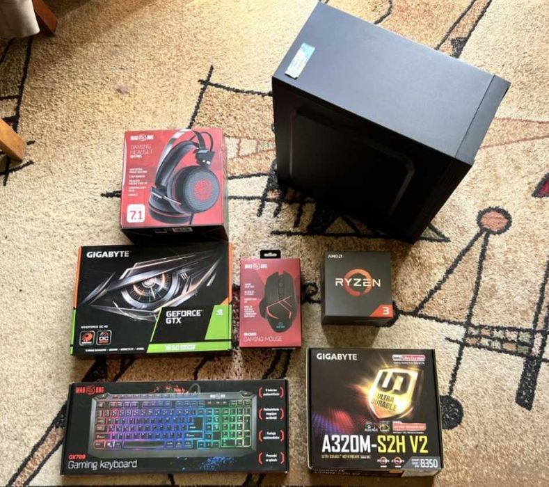 ZAMIANA Komputer stacjonarny, gamingowy PC GTX 1650 SUPER SSD 500GB WIN ...
