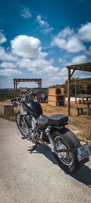 Virago xv 535 personalizada + material de origem