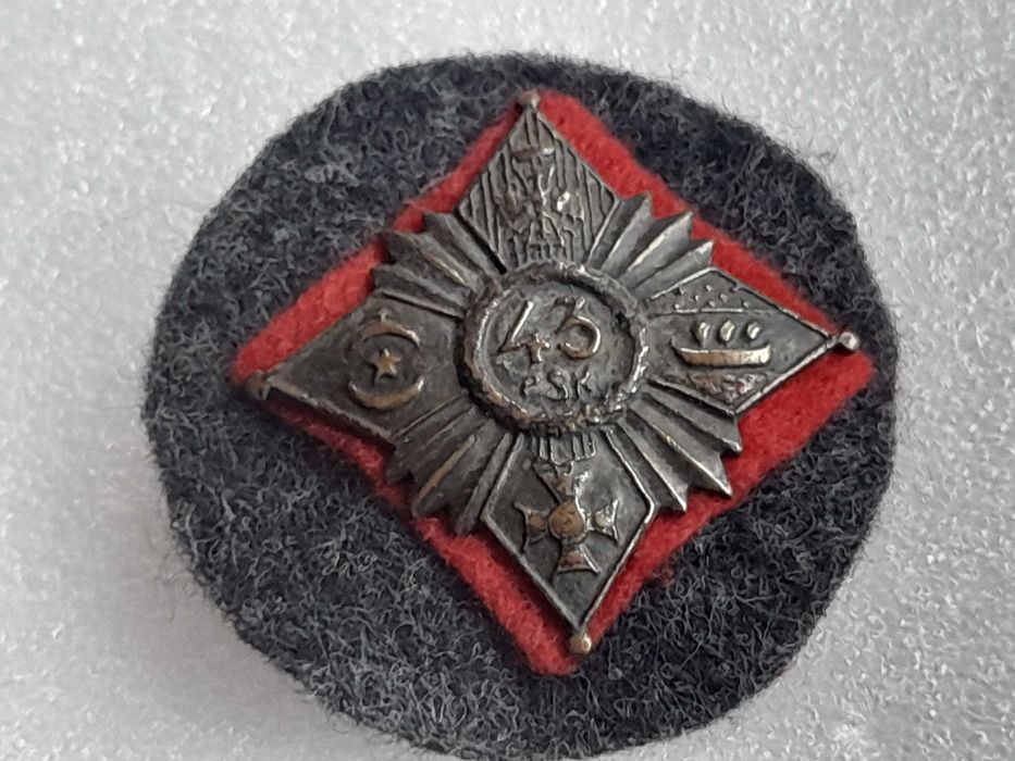Stara odznaka 43 Pułk Strzelców Legionu Bajończyków oryginał