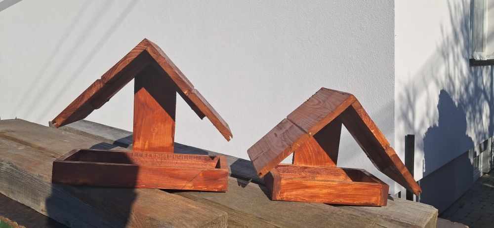 Karmniki dla ptaków drewniane na zamówienie