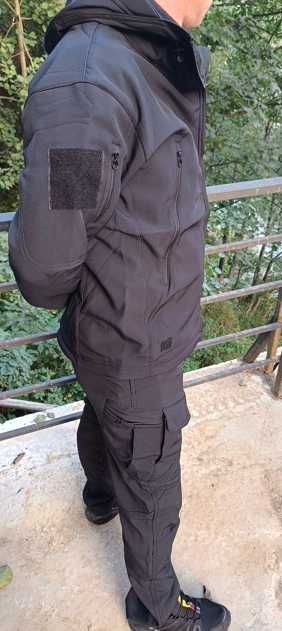 Костюм на флісі чоловічий софтшелл водонепроникний