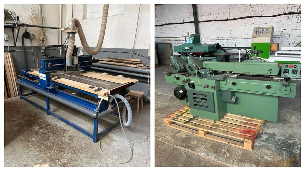 Продаж Деревообробних верстатів та обладнання CHDK WOODTECH