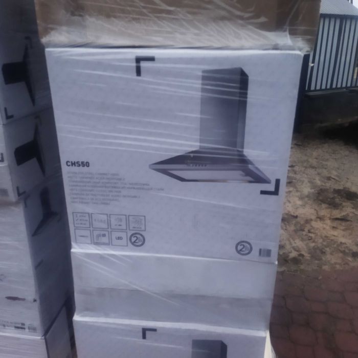 NOWY Okap Kuchenny 50 , 60 INOX, Czarny, Biały Taniej 60%