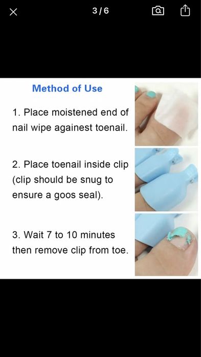 10 Dedeiras para remover verniz, nunca usadas (para pés)
