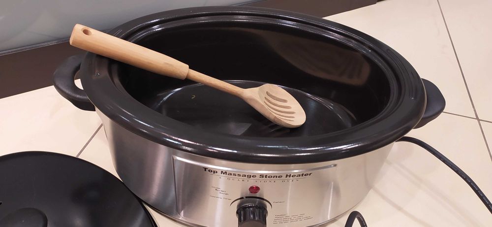 Podgrzewacz oraz kamienie bazaltowe