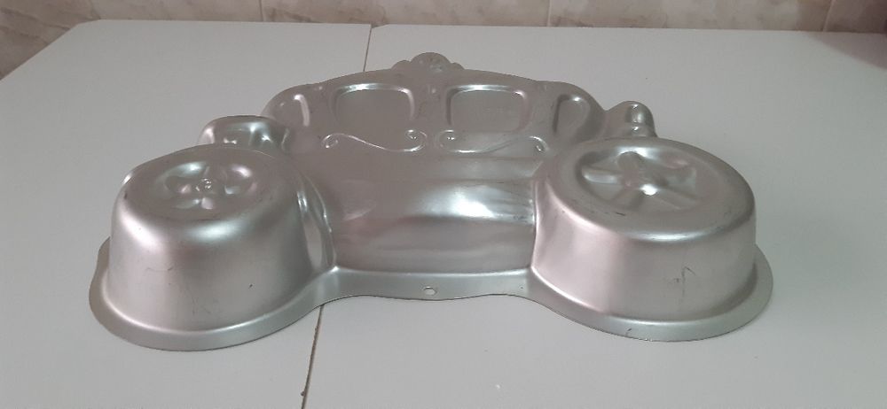 Forma bolos, carrinho de princesa