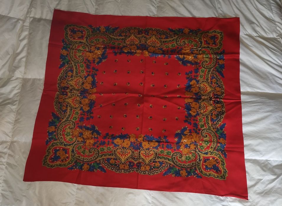 Lenço Antigo Vermelho