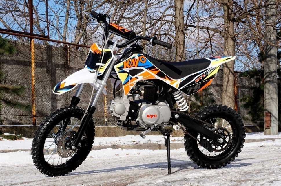 Новий Дитячий пітбайк KAYO TSD 110 см3, 14/12, крос, CROSS, 8-14 років