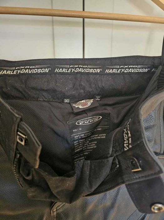Spodnie skórzane Harley Davidson FXRG rozmiar 30