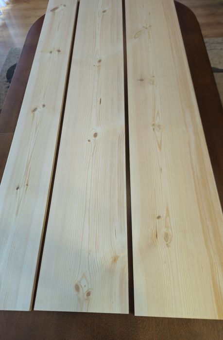 Deski strugane 25cm szerokie sosnowe, suche