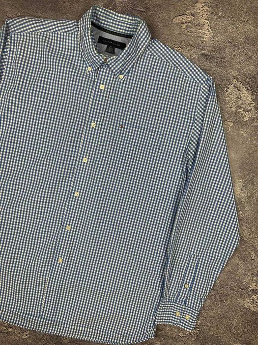 Рубашка Tommy Hilfiger сорочка Оригінал. Розмір M факт XL