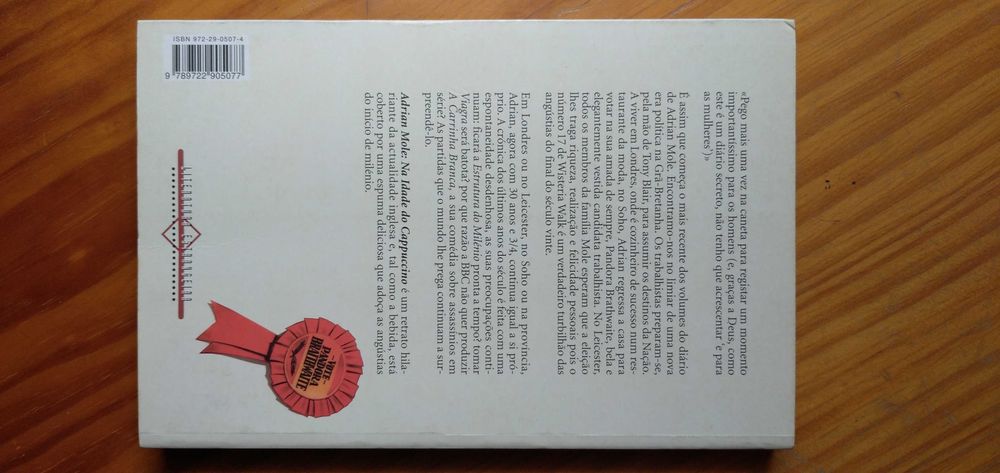 Adrian Mole na Idade do Cappuccino - Sue Townsend