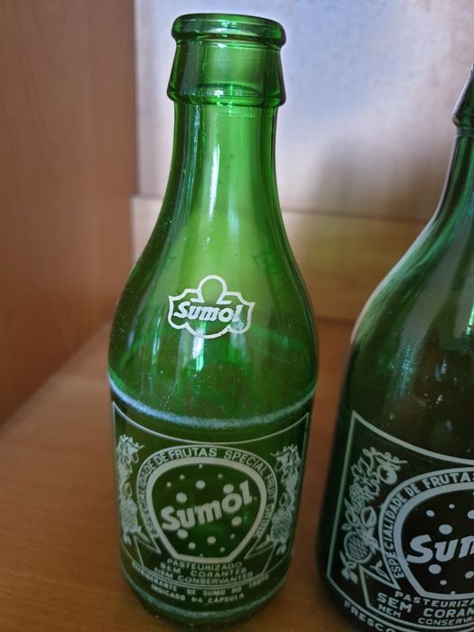 SUMOL Garrafas pirogravadas