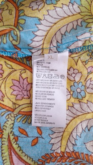 Túnica com padrão floral (Lanidor)