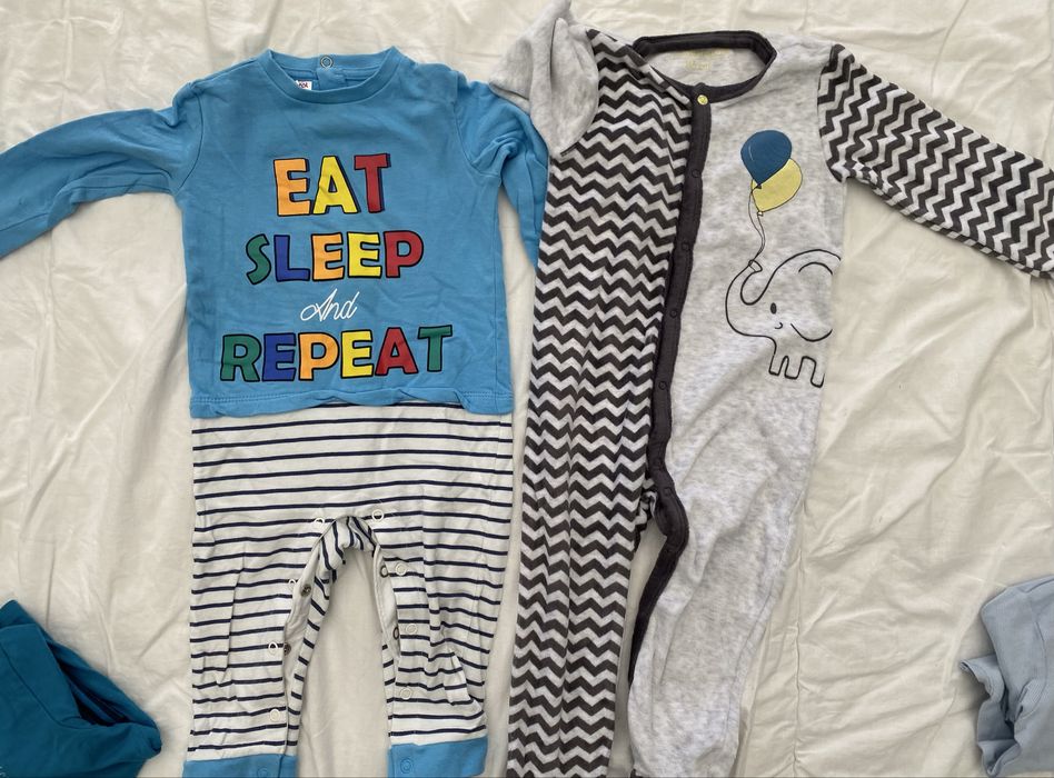 Pajamas: T-shirt + Pants and Bodysuit
