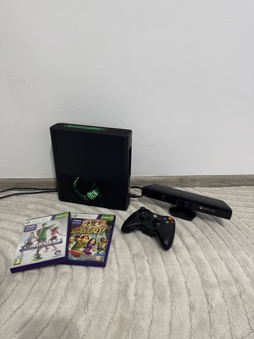 Xbox 360 slim E - 250gb z kinect i RGH