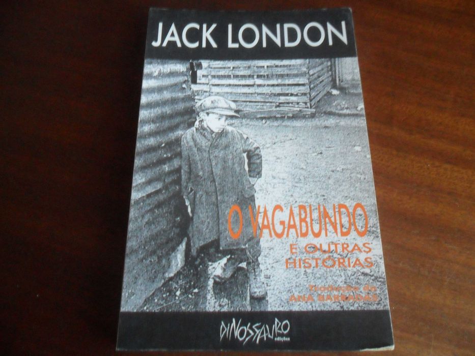 "O Vagabundo e Outras Histórias" de Jack London - 1ª Edição de 1995
