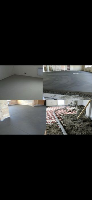 Стяжка підлоги, машиннним методом