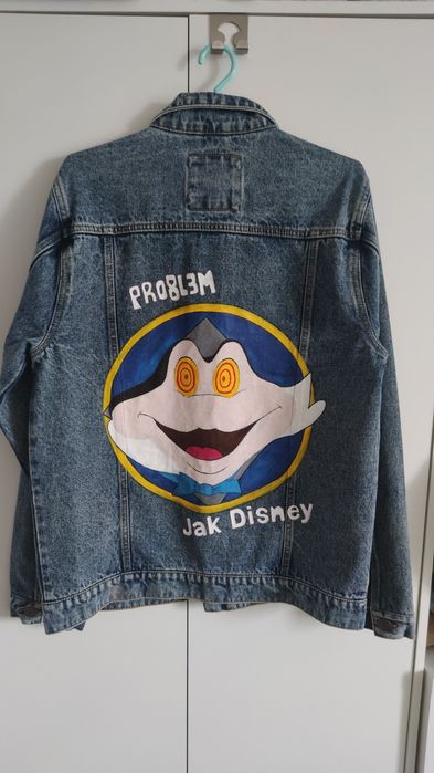 Kurtka jeansowa Custom PRO8L3M JAK DISNEY