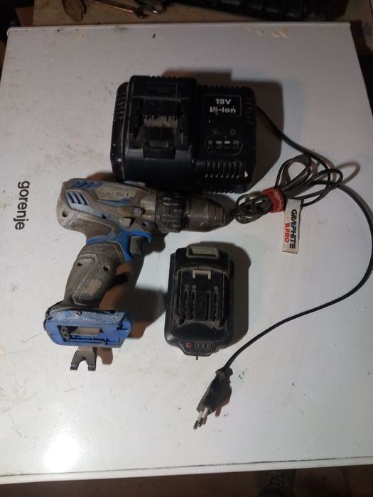 Wkretarka ladowarka akumulator firmy graphite