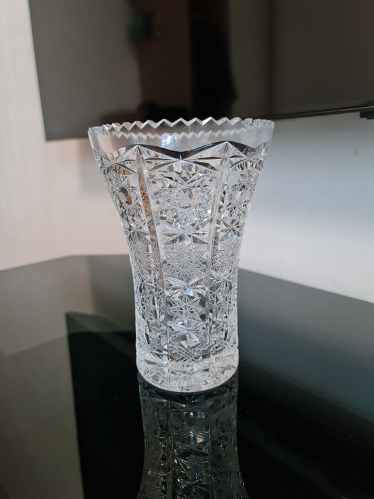 Ваза хрустальная Чехия