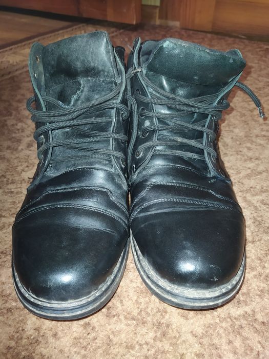 Ботинки чоловічі зима шкіра