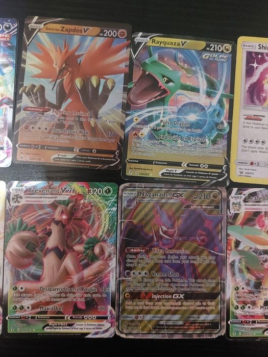 Cartas Pokémon raras