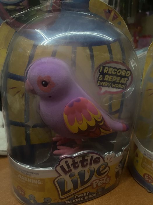 Интерактивная поющая Птичка Moose Little Live Pets ОРИГИНАЛ
