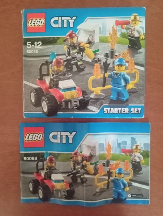 LEGO® City -  ( 60088 ) Conjunto iniciante combate a fogos e incêndios