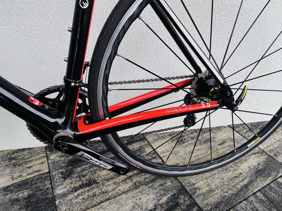 Szosa Trek Madone 3.5 Carbon w idelanym stanie, Ksyrium, pełna Ultegra