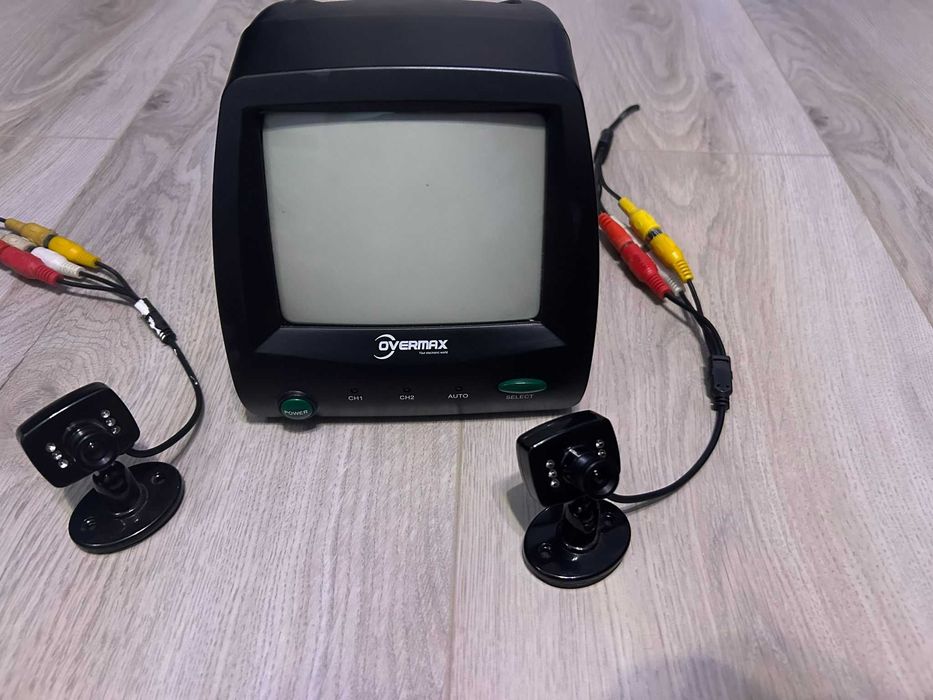 mini zestaw monitoring 2 kamerki